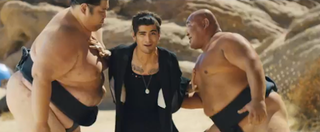 Illustration for article titled New 1D Video Co-Stars Danny DeVito, a Chimp and Cultural Appropriation